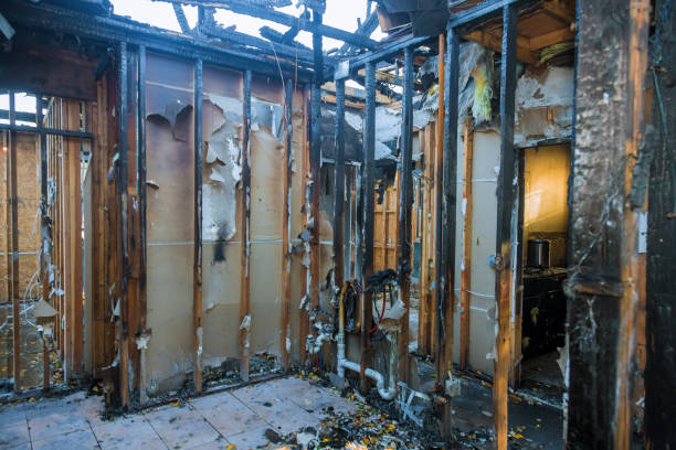 Professional Fire Damage Assessment technician working in Lincoln, MT